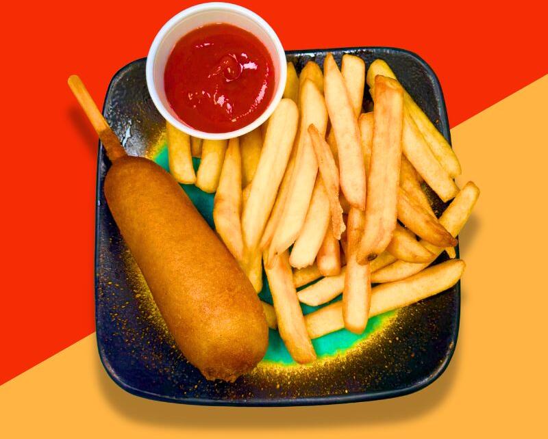 Corn Dog & Fries